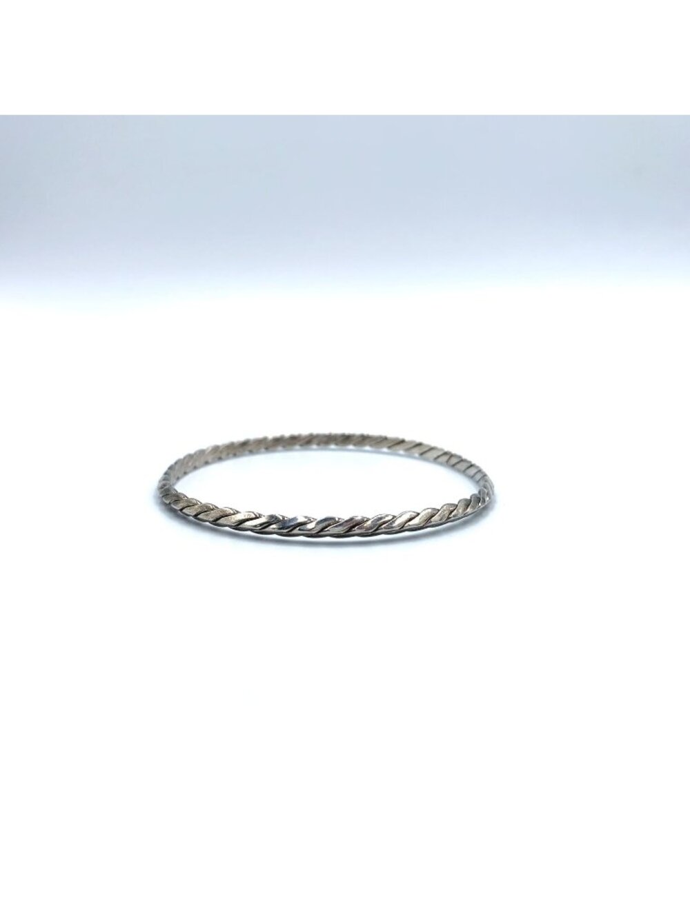 Tiffany & Co Knife Edge Twist 925 Sterling Silver Bangle Bracelet